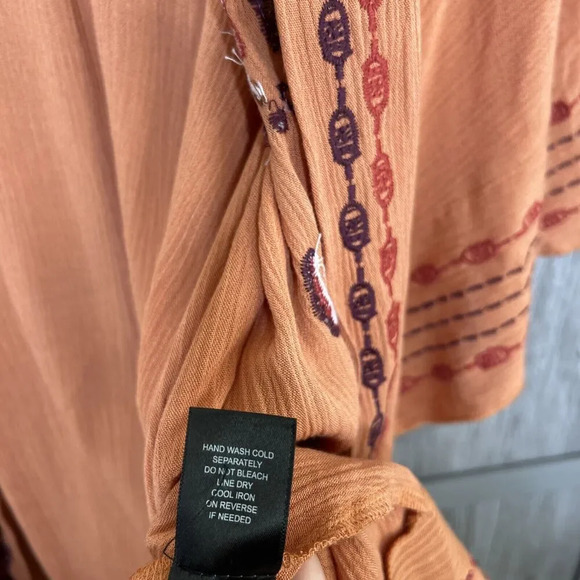 Curations Duster Kimono Embroidered Size XS / S - Picture 6 of 8